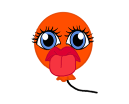 BB Orange 1 sticker #12136145