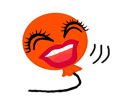 BB Orange 1 sticker #12136149