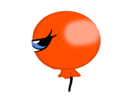 BB Orange 1 sticker #12136152