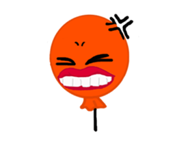 BB Orange 1 sticker #12136153