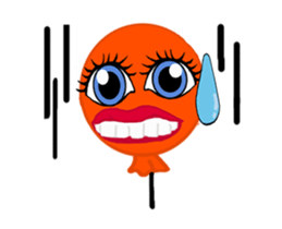 BB Orange 1 sticker #12136154