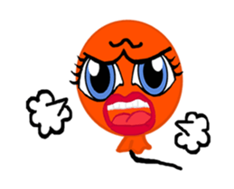 BB Orange 1 sticker #12136157