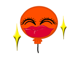 BB Orange 1 sticker #12136158