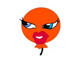 BB Orange 1 sticker #12136162