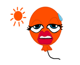 BB Orange 1 sticker #12136163