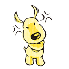 Doggy G (Agy) II - Yellow Power sticker #12136288