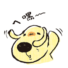 Doggy G (Agy) II - Yellow Power sticker #12136299
