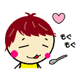 My baby is too pretty! sticker #12136571