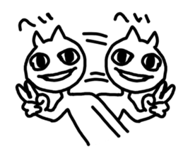 impact cat sticker #12136638