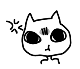 impact cat sticker #12136662