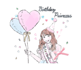 Girly Girly sticker #12136743