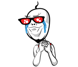 HairRaising Boy V1 sticker #12136839