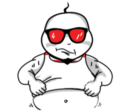 HairRaising Boy V1 sticker #12136842