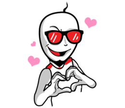 HairRaising Boy V1 sticker #12136844