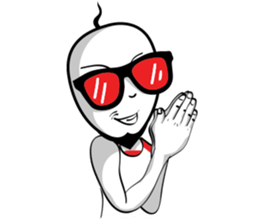 HairRaising Boy V1 sticker #12136848