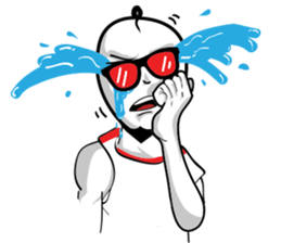 HairRaising Boy V1 sticker #12136849