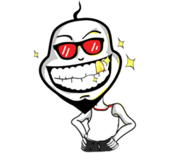 HairRaising Boy V1 sticker #12136850