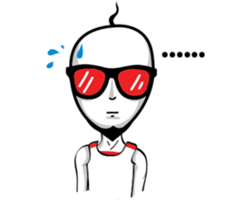 HairRaising Boy V1 sticker #12136851