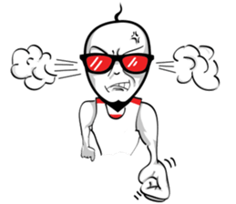 HairRaising Boy V1 sticker #12136854