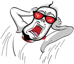 HairRaising Boy V1 sticker #12136872