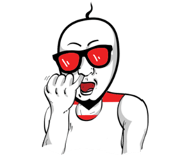 HairRaising Boy V1 sticker #12136873