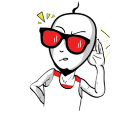 HairRaising Boy V1 sticker #12136875