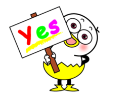 Mr.Chick moves#1 sticker #12136976