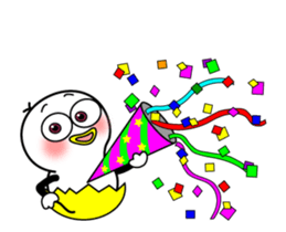 Mr.Chick moves#1 sticker #12136981