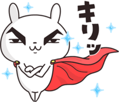 Chivalrous spirit Rabbit sticker #12137301