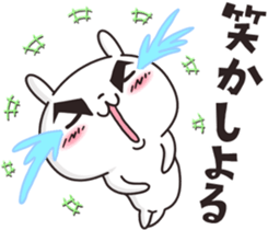 Chivalrous spirit Rabbit sticker #12137302