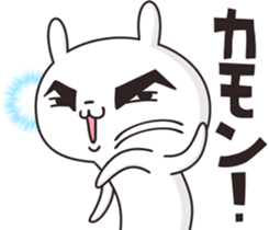 Chivalrous spirit Rabbit sticker #12137314