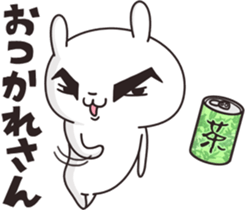 Chivalrous spirit Rabbit sticker #12137316