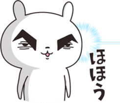 Chivalrous spirit Rabbit sticker #12137317