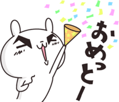 Chivalrous spirit Rabbit sticker #12137318