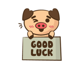 Cute Lil' Piggy sticker #12137448