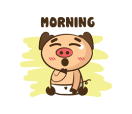 Cute Lil' Piggy sticker #12137449