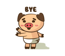 Cute Lil' Piggy sticker #12137452