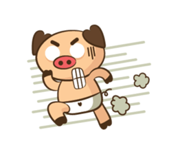 Cute Lil' Piggy sticker #12137453