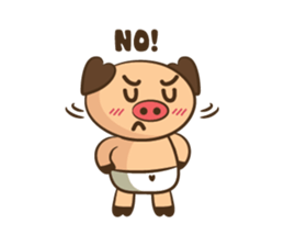 Cute Lil' Piggy sticker #12137455