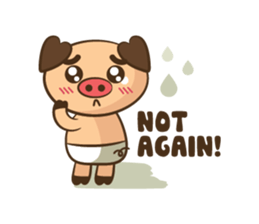 Cute Lil' Piggy sticker #12137459