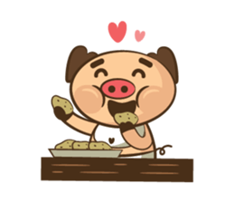 Cute Lil' Piggy sticker #12137460