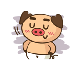 Cute Lil' Piggy sticker #12137463
