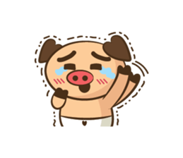 Cute Lil' Piggy sticker #12137468
