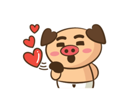 Cute Lil' Piggy sticker #12137470