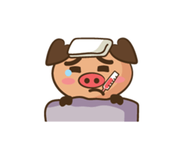 Cute Lil' Piggy sticker #12137471