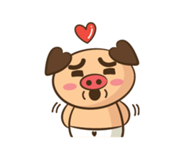 Cute Lil' Piggy sticker #12137474