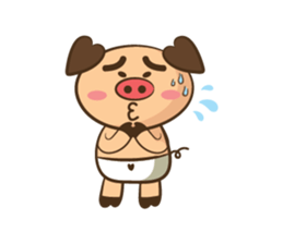 Cute Lil' Piggy sticker #12137477