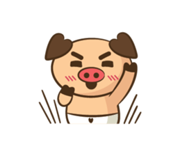 Cute Lil' Piggy sticker #12137485