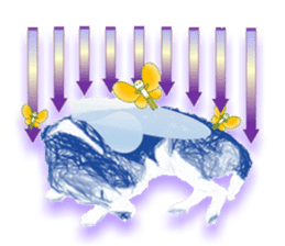 fairy beagle sticker #12137531