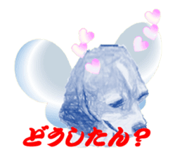 fairy beagle sticker #12137546